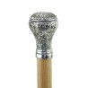 Liberty walking stick - for elegant elderly men and women - wood, metal - personalized - Cavagnini made in Italy