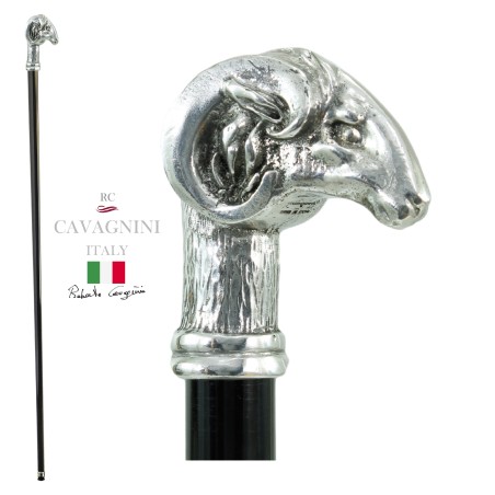 Personalized walking stick handmade in Italy
