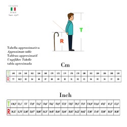 Collection Cavagnini : Canne de marche unique et personnalisée