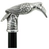 Walking Stick Elderly Elegant for Men Women Personalized, Exotic Crow Stick Made in Italy Cavagnini