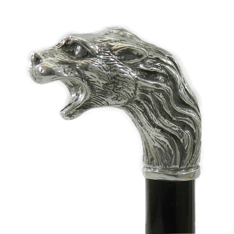 2.031 / 5.000 Walking Stick Elderly Elegant for Men Women, Lion Stick Made in Italy Cavagnini