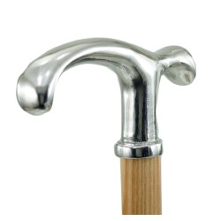 Cavagnini elegant walking stick for men and women, smooth derby - made in Italy.